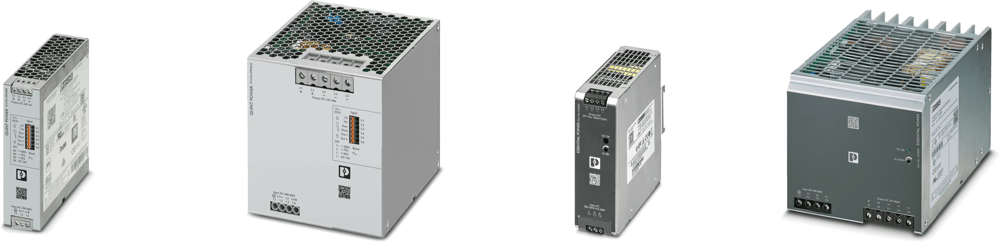 Phoenix Contact QUINT DIN-rail power supplies