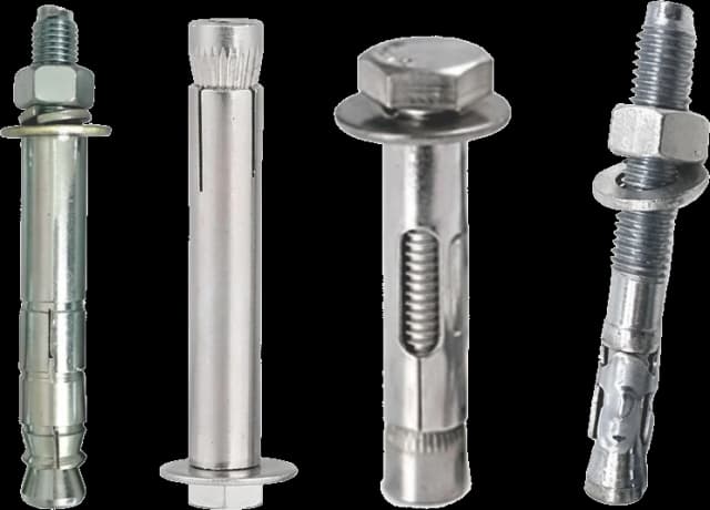Foundation anchor bolts and U-bolts